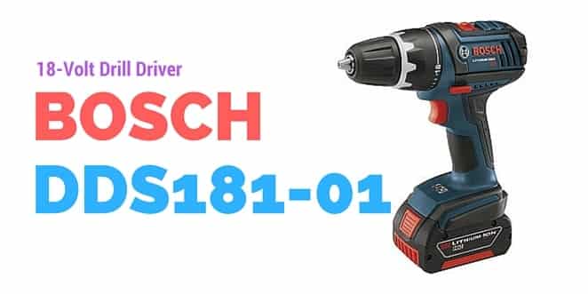 Bosch DDS181-01 18-Volt