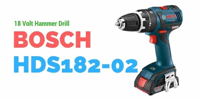 Bosch HDS182-02 18-Volt