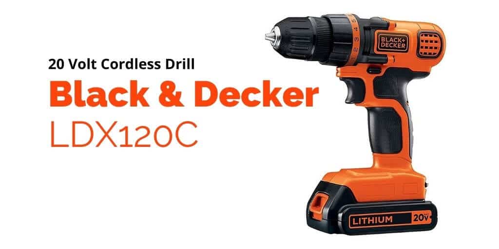 black & decker ldx120c 20-volt max